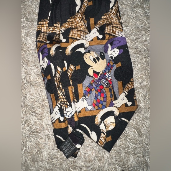 Disney Other - Vintage Walt Disney Mickey Unlimited Silk Tie 556131-4386